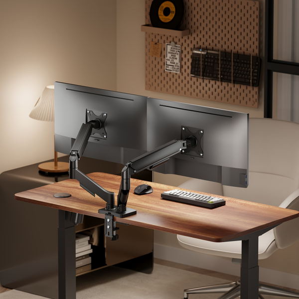Equip 650131 skærmbeslag og -stativer 81,3 cm (32") Skrivebord Sort