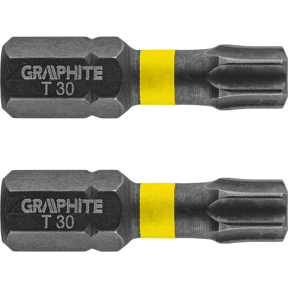 GRAPHITE 56H516 Torziós Ütvecsavarozó Bit Tx30X25mm, 2db (56H516)