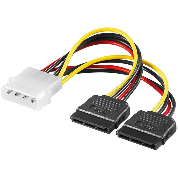 Cable Adaptador Molex A 2xsata