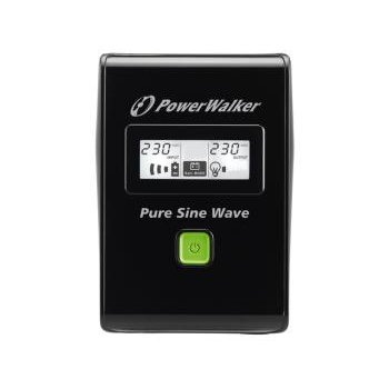 Záložní zdroj UPS Power Walker Line-Interactive 600VA 3xIEC RJ11/45 USB
