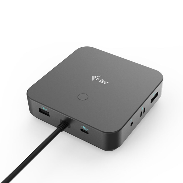 i-tec C31TRIPLE4KDOCKPDPRO laptop dock & poortreplicator Bedraad USB 3.2 Gen 1 (3.1 Gen 1) Type-C Zwart