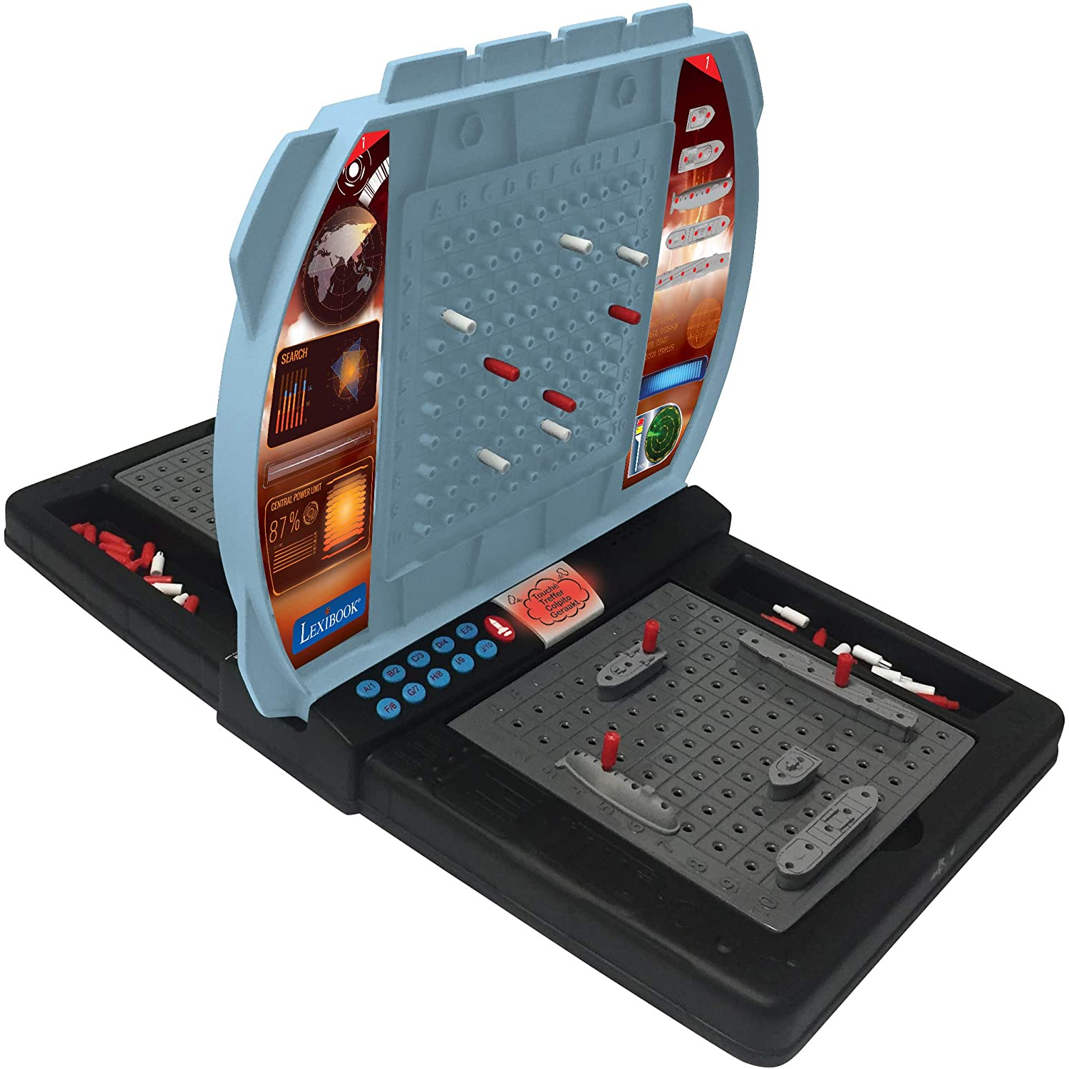 Lexibook Elektronikus Torpedo stratégiai társasjáték fényekkel (GT2800)