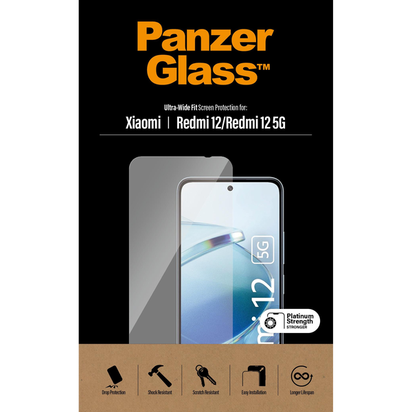 PanzerGlass Xiaomi Redmi 12/12 5G üvegfólia