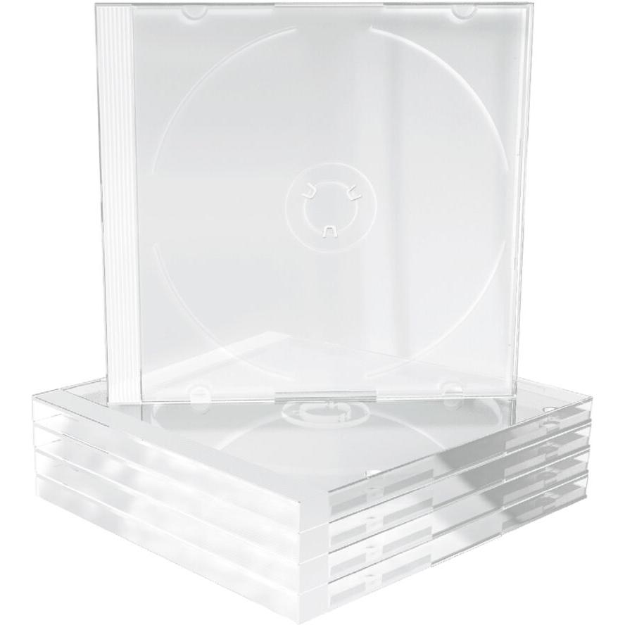 MediaRange CD-Leerhülle für 1 Dics 10.4mm transparentes Tray (BOX24) (BOX24)