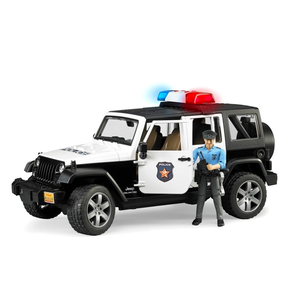 Jeep Wrangler Rubicon Policia Con Sirena