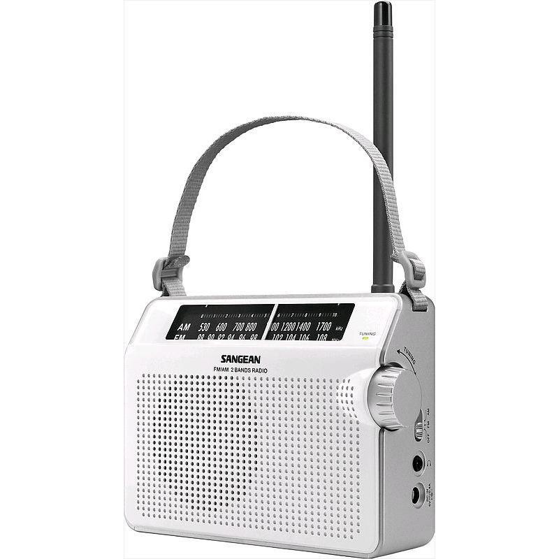 Sangean PR-D6 táskarádió fehér (PR-D6_WH)