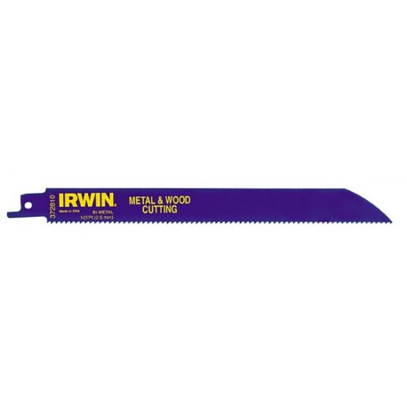 IRWIN Szablyafűrészlap 200 mm/10TPI univerzális bimetál (5 db)