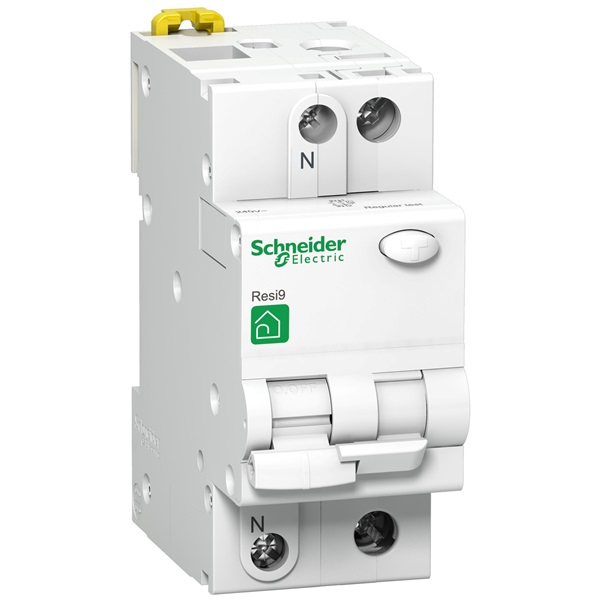 Schneider R9D31225 RESI9 1P-N/C/25A/30mA/AC osztály/áramvédős kismegszakító (R9D31225)