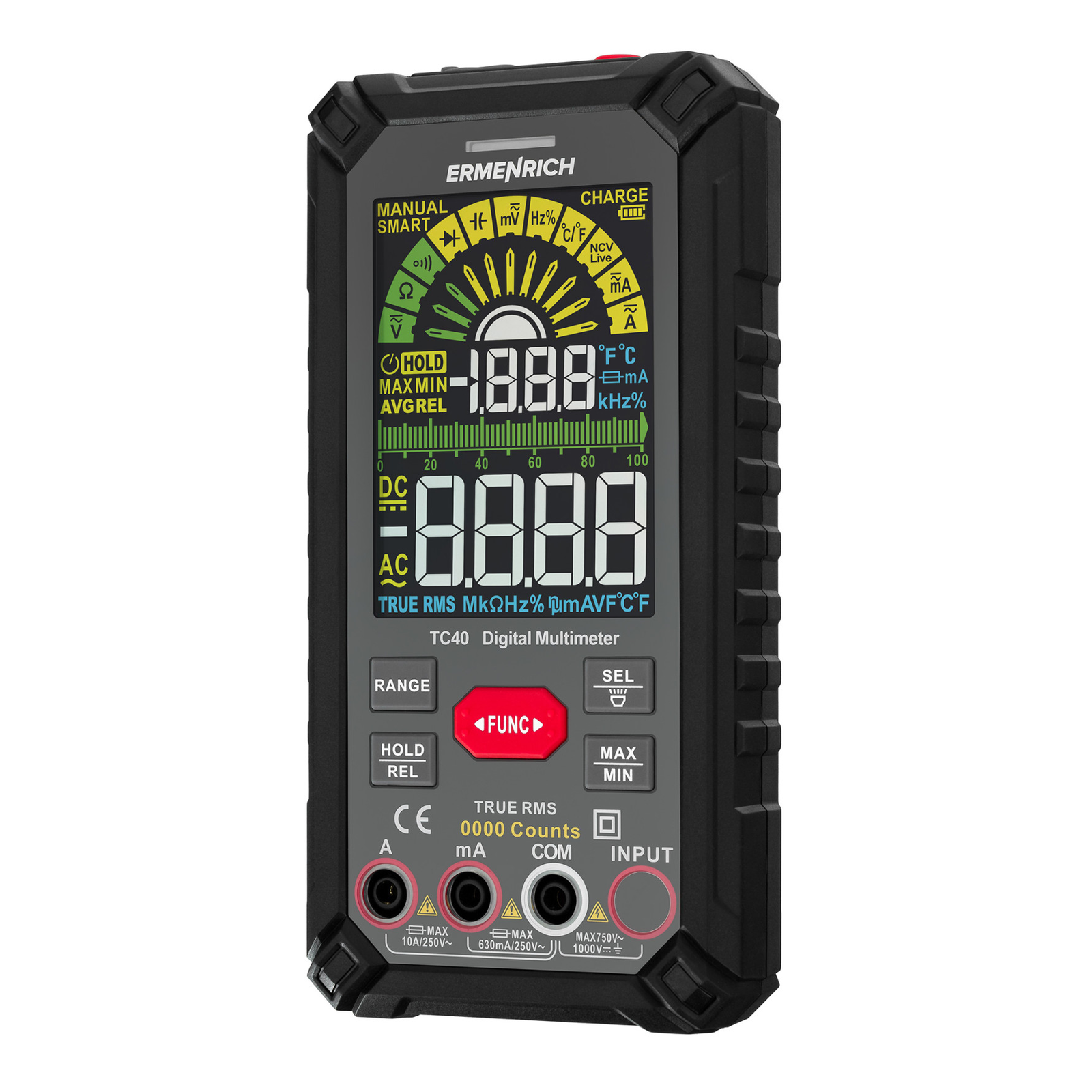 Ermenrich Zing TC40 digitális multiméter (82992) (82992)