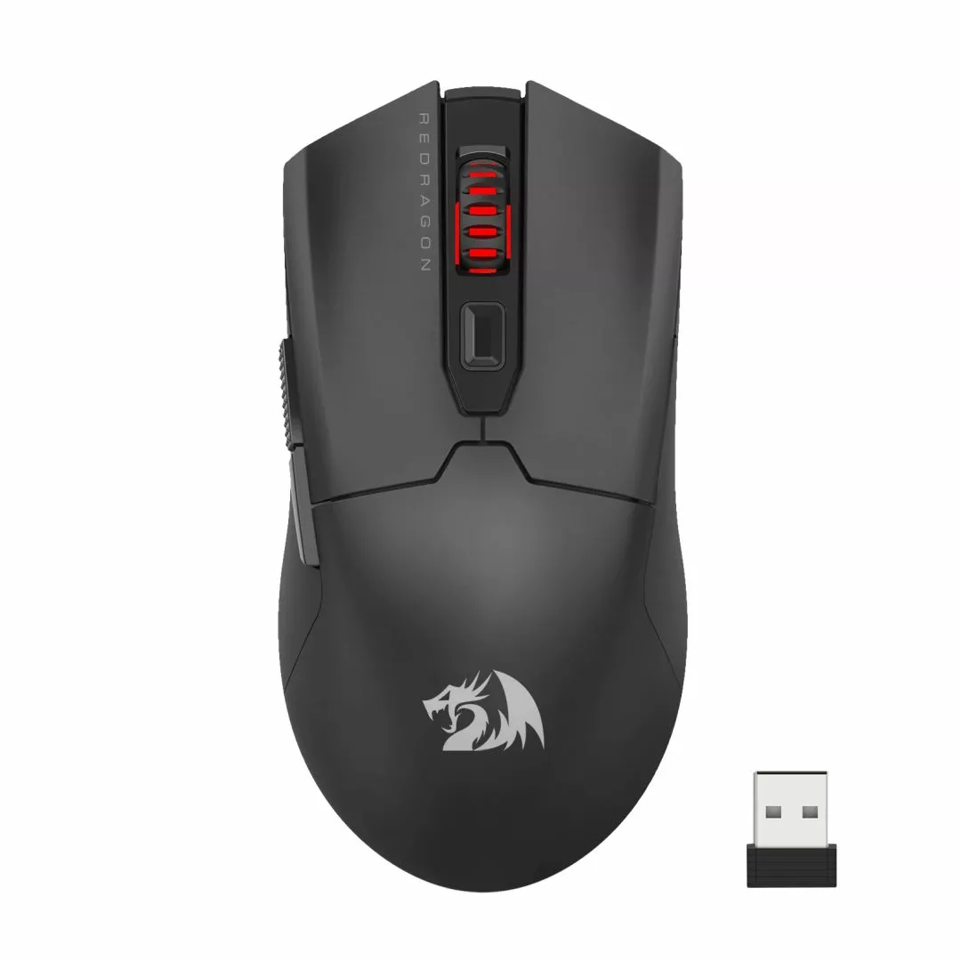 Redragon M995 Fyzu Wireless Gaming Egér 26000 DPI - Fekete (M995)