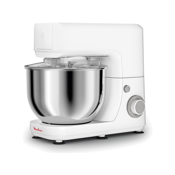 Robot de bucatarie Moulinex MasterChef Essential QA150110, 800 W, 6 viteze + Puls, Bol 4.8 l, Alb