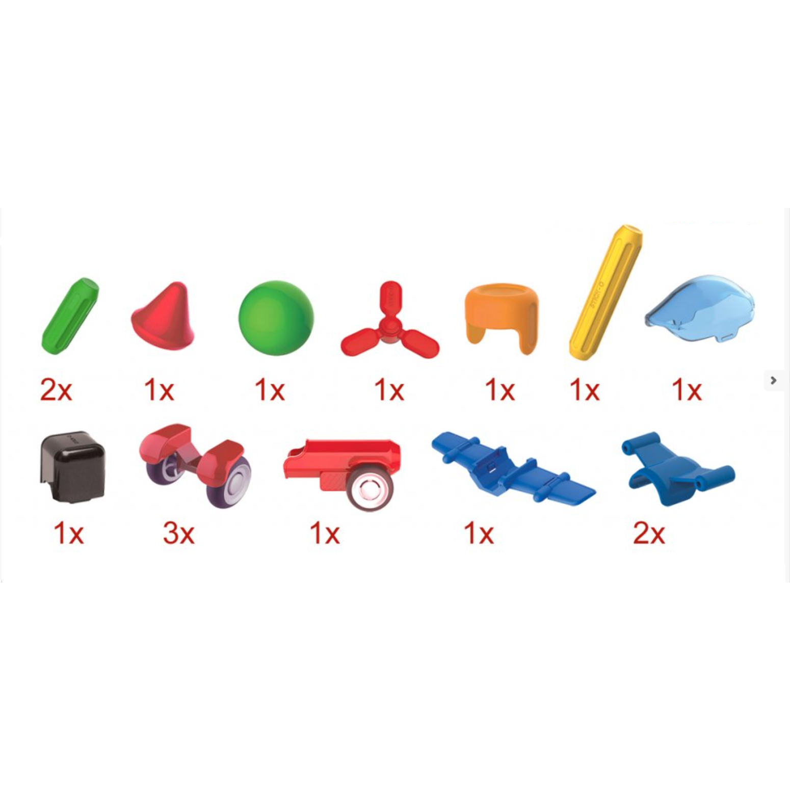 Magformers Sick-o City set 16 darabos mágneses építő készlet (005-902003)