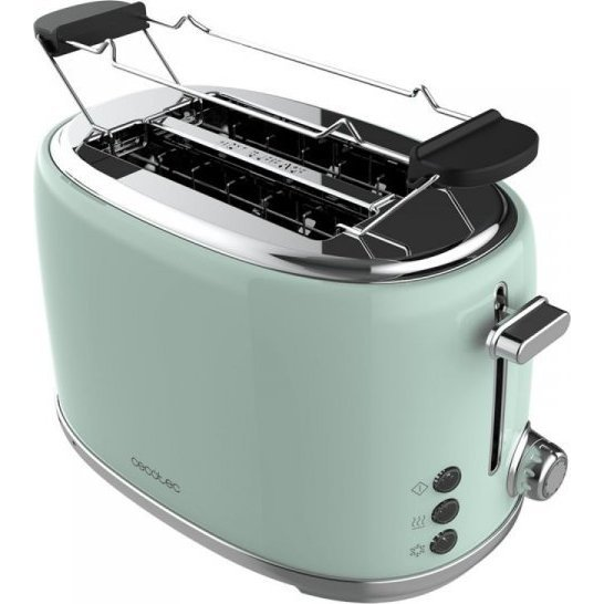 CECOTEC Toast&Taste 1000 Retro Double Green kenyérpirító 3230 (3230)