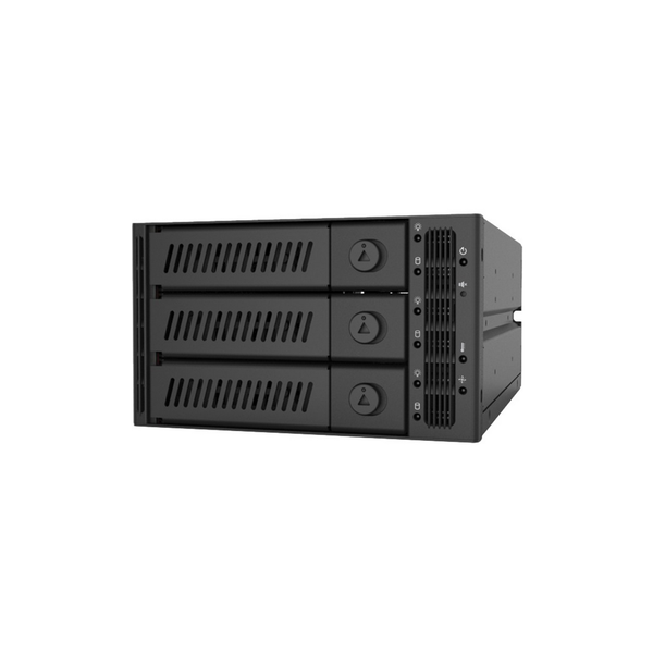 Chieftec CMR-2131SAS pannello drive bay Nero