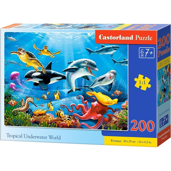 Castorland B-222094 puzzle 200 pz Animali