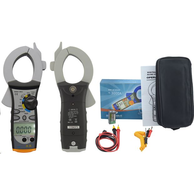 HOLDPEAK 850D Nagyáramú (200/2000A) lakatfogó multiméter (111319) (111319)