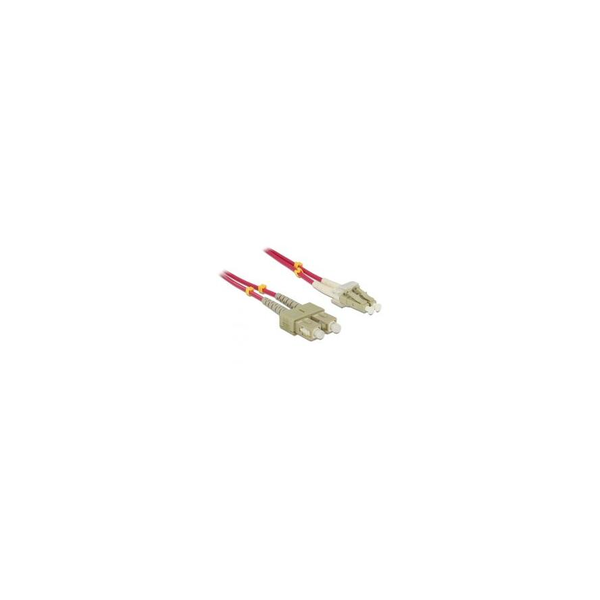 Delock Cable Optical Fiber LC / SC Multimode OM4 2 m