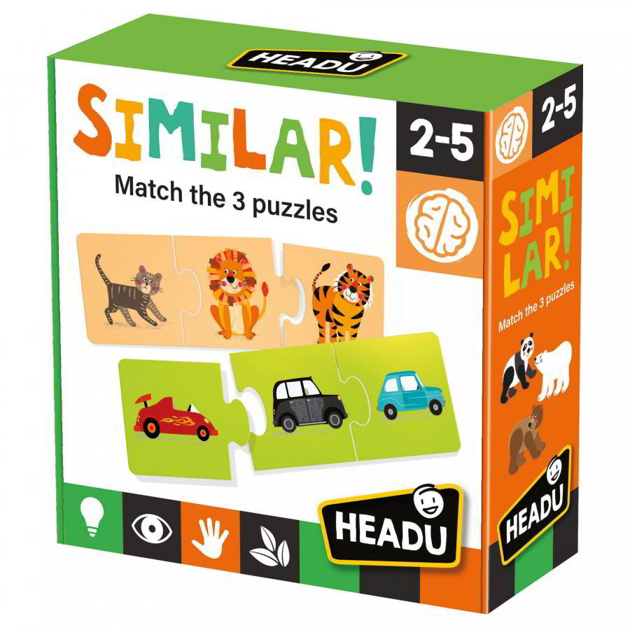 Headu: Logikai puzzle illesztőjáték - Hasonlóságok (IT20768)