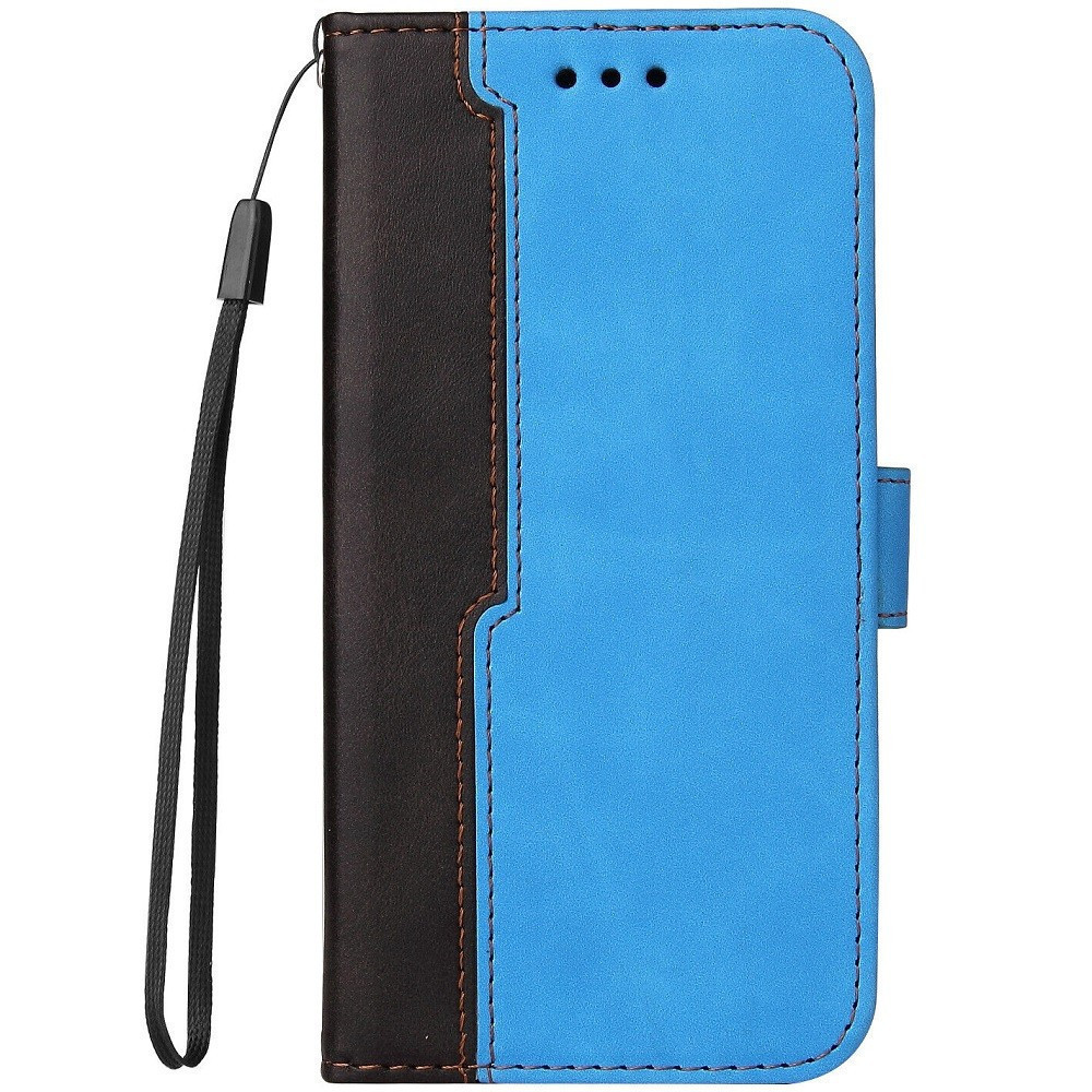 Xiaomi Redmi K70 / K70 Pro / Poco F6 Pro, Oldalra nyíló tok, stand, kártyatartóval, kézpánttal, Wooze Colour Wallet, kék (TS13335)