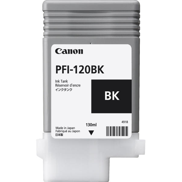Canon PFI-120BK inkoustová náplň 1 kusů Originální Černá