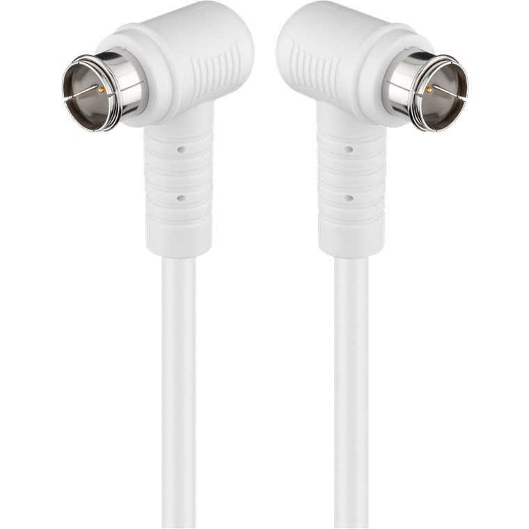 Goobay 67343 Type-F antenna kábel 3.5m - Fehér (67343)