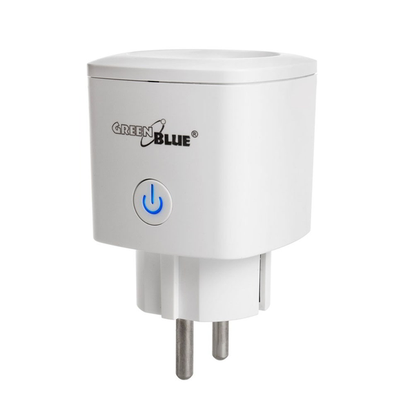 Enchufe Inteligente Wifi 2.4ghz Con Función De Temporizador Greenblue