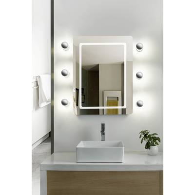 LightMe Aqua (LM85640) LED-es fali lámpa GU10 4.9 W LED Króm (LM85640)