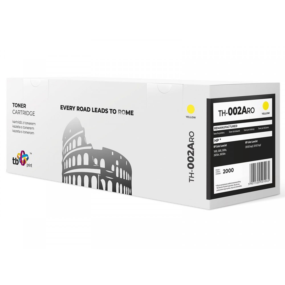 TB (HP Q6002A) Toner Sárga (TH-002ARO)