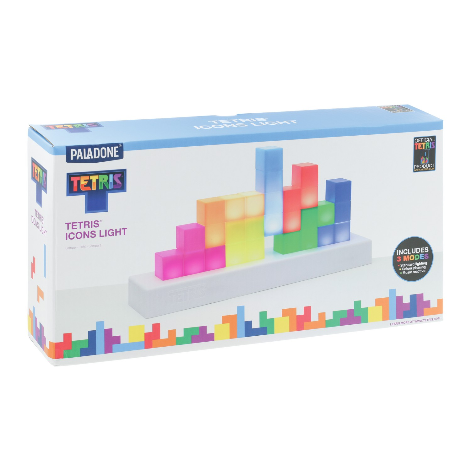 Paladone Tetris LED-es Világító Ikonok (057495)