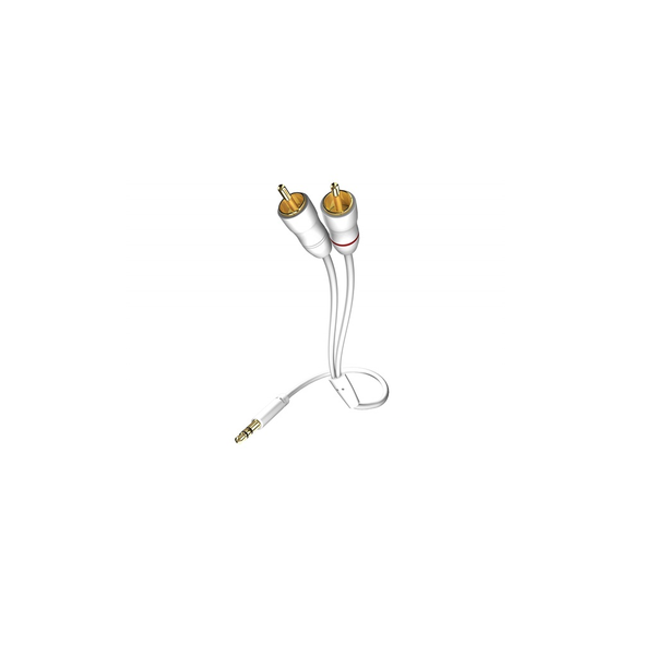 Inakustik Star JACK - RCA audio összekötő kábel 0.5m (3.5mm jack apa - 2xRCA apa)