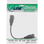 InLine 76206D cabluri USB USB 3.2 Gen 1 (3.1 Gen 1) 0,2 m USB A Negru