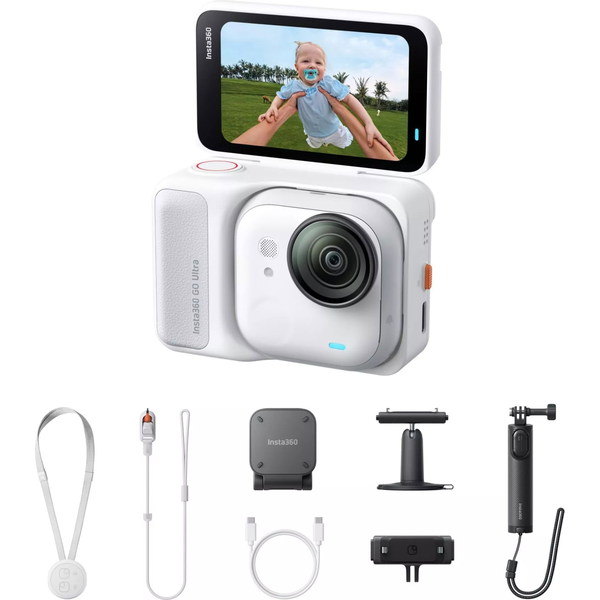 Insta360 GO Ultra Creator Bundle Arctic White