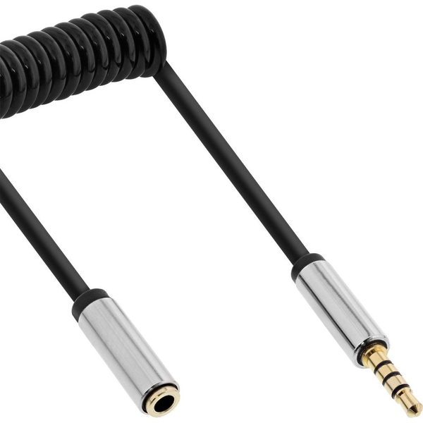 InLine 99282 cavo audio 3.5mm Nero