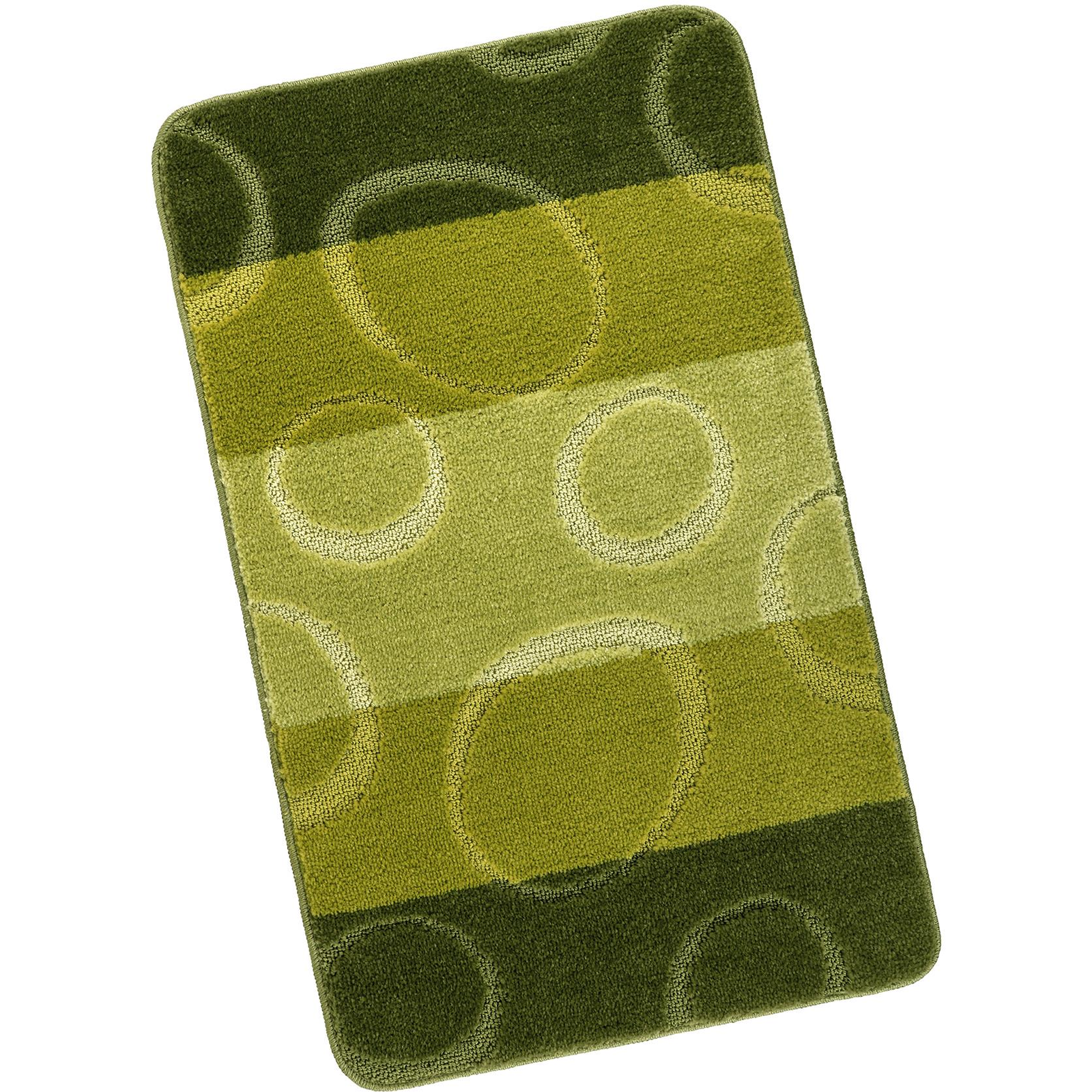 Bellatex Bany pattern 60 × 100 cm 810/002 ellipses green (11886)