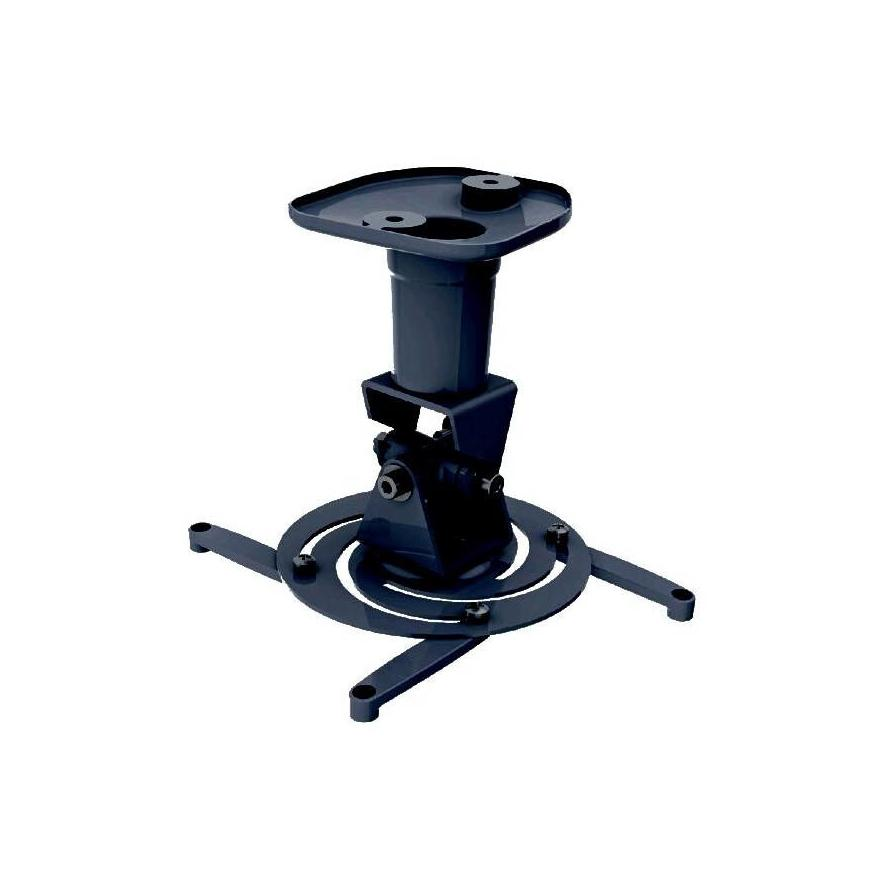 Techly ICA-PM 100BK projektor konzol Plafon Fekete (ICA-PM-100BK)