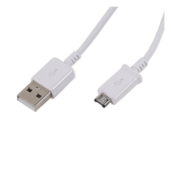 Kábel Samsung USB - microUSB typ B 1 m biely