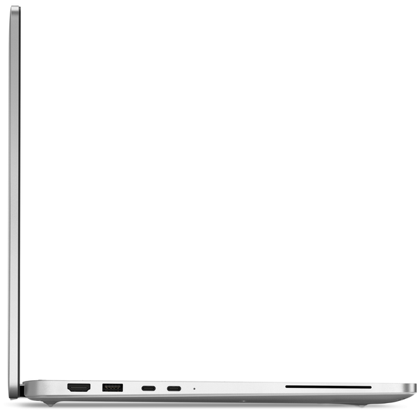 DELL Pro 16 Plus PB16255 AMD Ryzen™ 5 PRO PRO 230 Laptop 40,6 cm (16") Full HD+ 32 GB LPDDR5x-SDRAM 1 TB SSD Wi-Fi 7 (802.11be) Windows 11 Pro Tysk Platin, Sølv