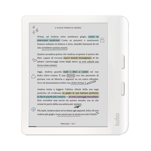 Kobo Libra Colour 32GB White 7"