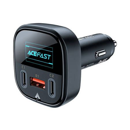 ACEFAST B5 autós töltő USB-A + 2x USB-C 101W (6974316281436) (6974316281436)