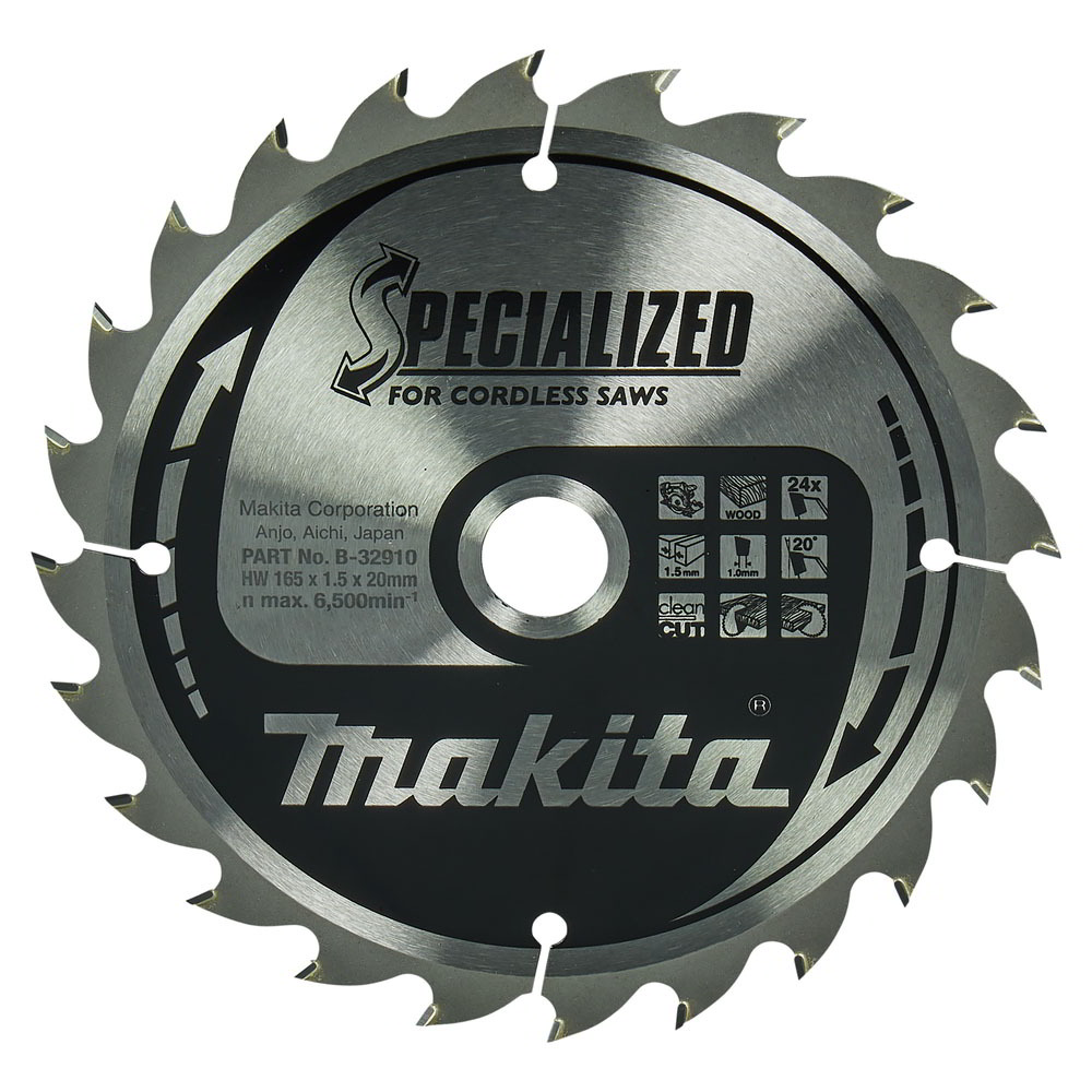 Makita B-32910 165mm Körfűrészlap (B-32910)
