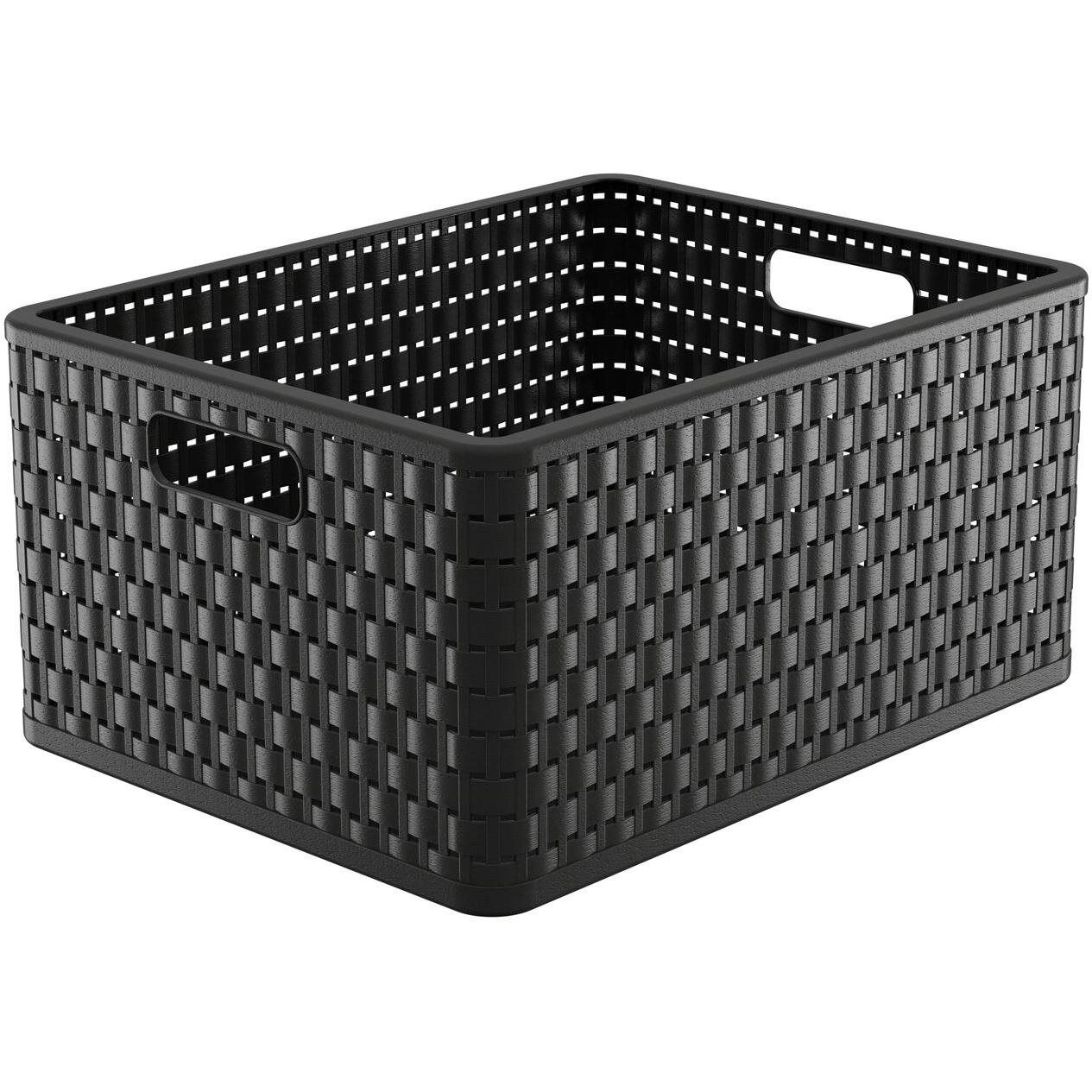 Rotho Country Tárolódoboz, 28 l, antracit (1166808853)