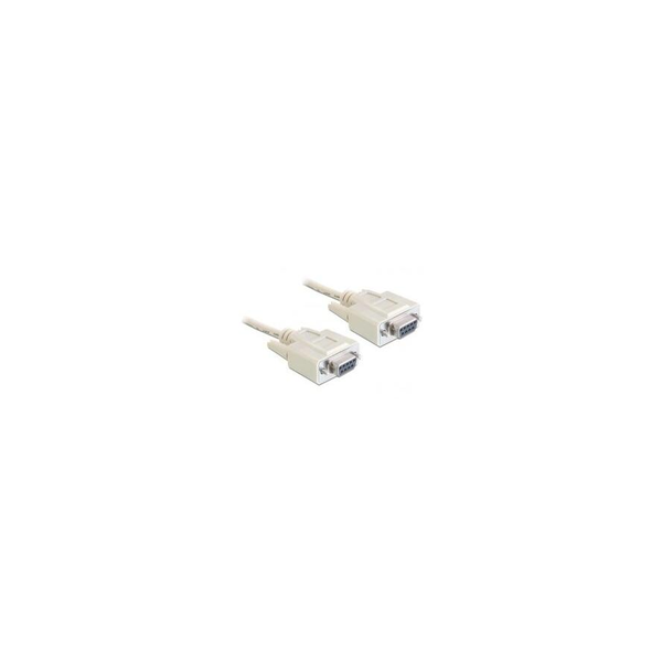 DELOCK Nullmodemkabel D-Sub9 -> D-Sub9 Bu/Bu 3.00m