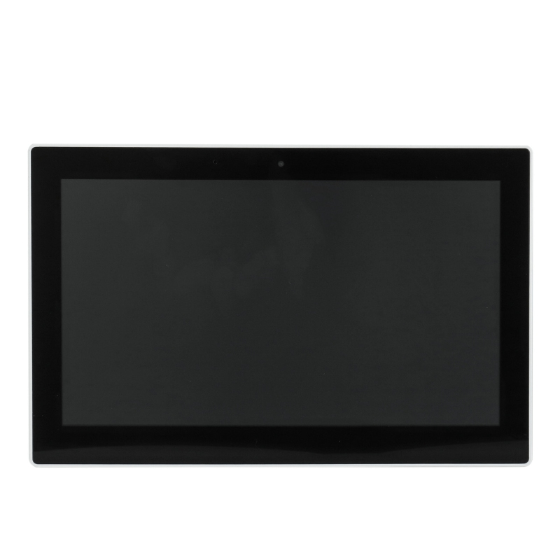 ALLNET Touch Monitor 14" PoE PD, 12 V bemenet/kimenet, 5 V/kimenet, HDMI bemenet, Ethernet, USB Touch, USB kamera (ALL-14TMON-SMART)