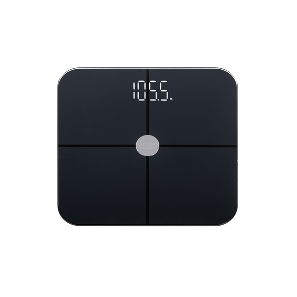 Adler AD 8187 Smart Digitális BMI személymérleg - Fekete