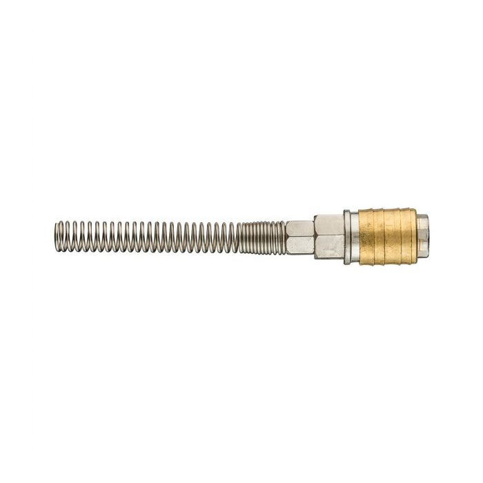 Neo Tools 12-601 Pneumatikus gyorscsatlakozó 6x8mm tömlőkimenetes védőrugós (Neo Tools 12-601)