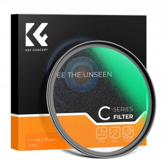 Filtr dyfuzyjny K&F Concept Nano-C HMC White Mist - 67 mm
