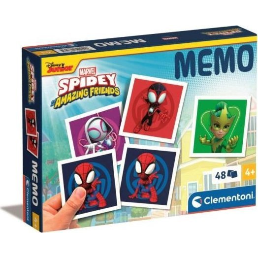 Clementoni Memo Spidey Kortspil Hukommelse