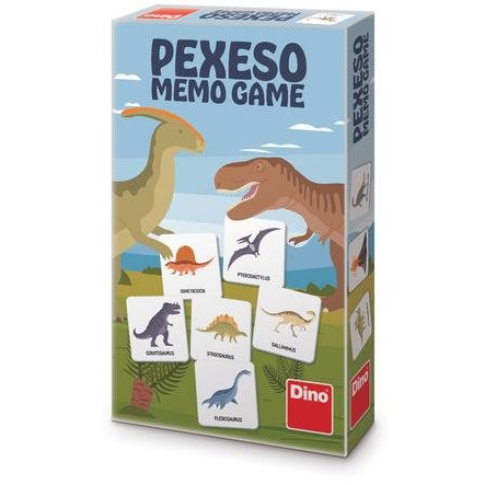 DINO Dinoszauruszok memória játék 4+ éveseknek (8590878622463)