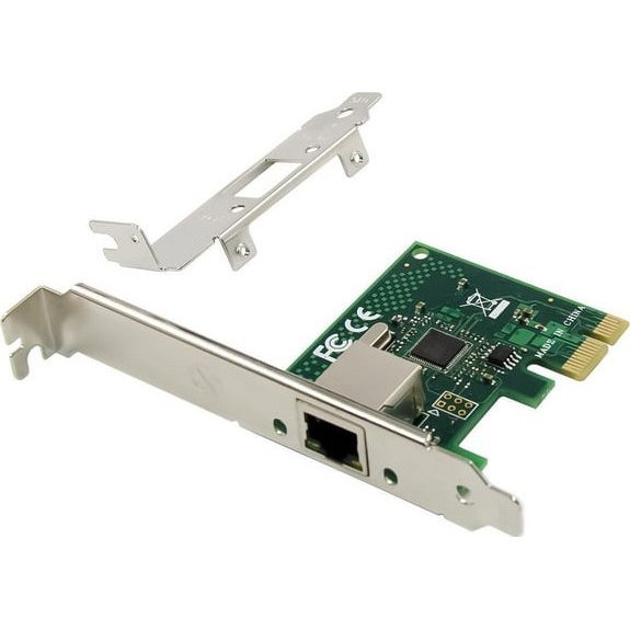 Karta sieciowa MicroConnect 1 port RJ45 network card, PCIe