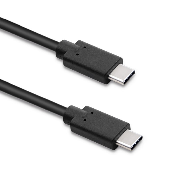Qoltec Perfect Connection USB-C apa - USB-C apa 3.1 Adat és töltőkábel - Fekete (3m)